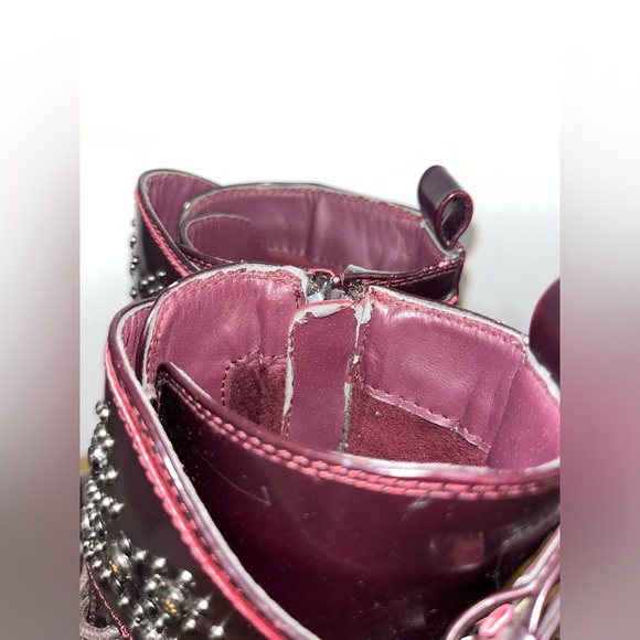 Mia Lace Up Combat Boots Size 7 - Picture 5 of 10